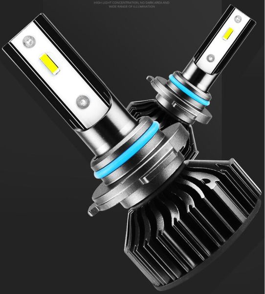 

automotive led headlamp h7h1h4 far-near integration 9012 h11 ultra-bright far-near bulb headlamp refitted 55w