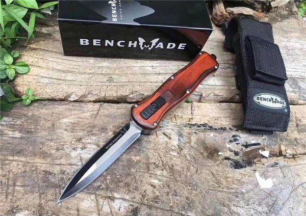 

new benchmade tactical knife spring assisted knives military fixed blade double edge combat survival knifes bm940 bm810bk bm42