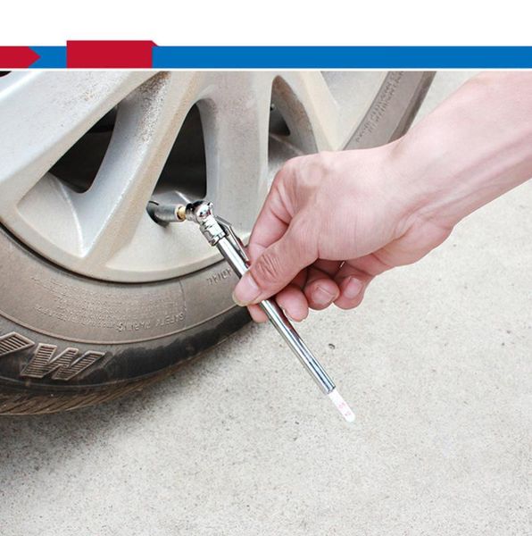 

pencil pen style truck auto vehicle car tire pressure gauge 10-100 psi air meter tire pressure 14*2*0.8cm j10