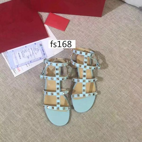 

wholesale design leather women stud sandals slingback pumps ladies fashion rivets shoes 6 colorssize 36, Black