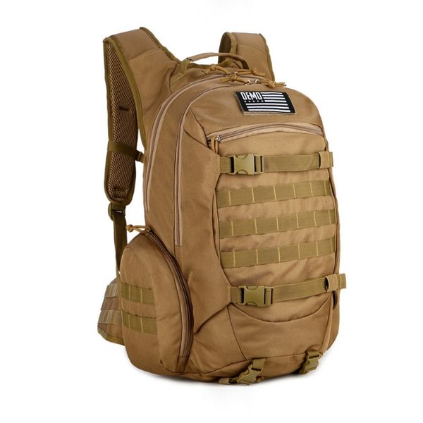 

camo backpack functional military rucksack 20 inches army backpack with hanging tapes system for war garmes climbing bag