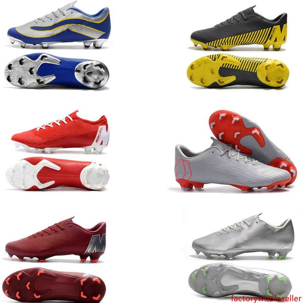 

original ronaldo mens women soccer cleats mercurial superfly vi 360 elite neymar fg 35-45 soccer shoes low ankle football boots