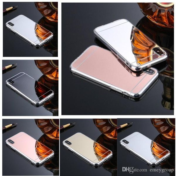 

good quality cases luxury mirror tpu soft silicone case for iphone 11 pro 7 8 6 6s plus x xs max xr 10 shell cover for iphone 7 plus i7 i7p