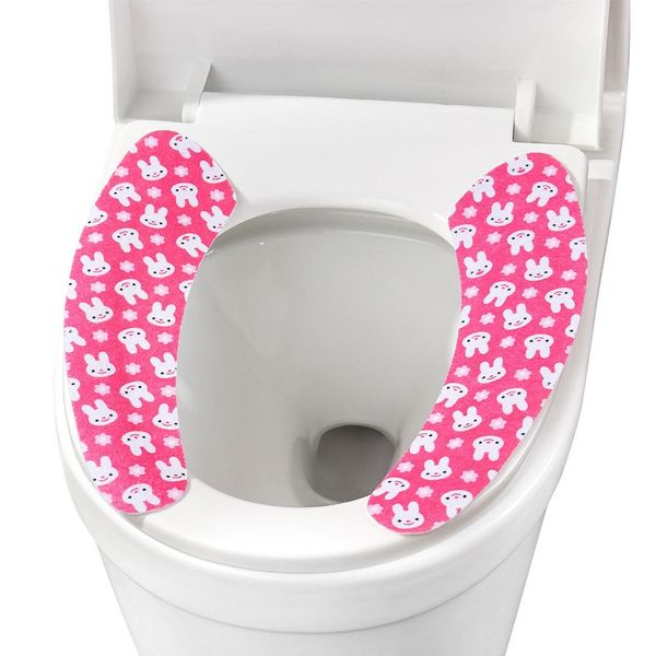 

soft warm toilet seat cover lid pad bathroom cold loo wc removable washable swwq