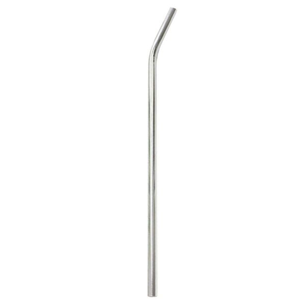 

reusable stainless steel drinking tube straw bend pipette suction pipes