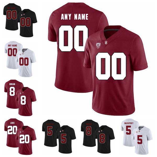 

custom stanford cardinal college football jersey trevor speights jersey kaden smith christian mccaffrey richard sherman andrew luck stitched, Black