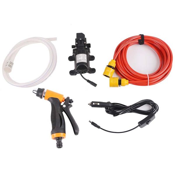 

12v car washing machine water pump self-priming water pump spray electric washing machine tool kit car high pressure