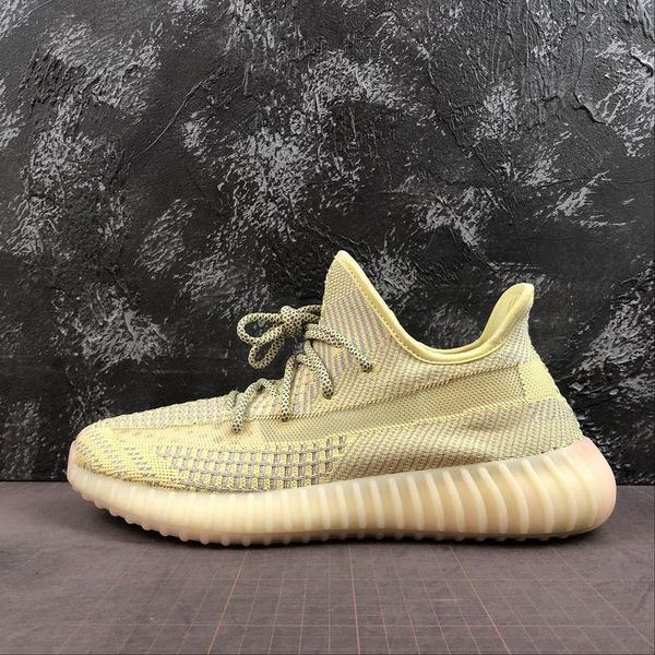 

v2 antlia non-reflective sneakers kanye sneaker west running shoes trainer youth kids men women trainers real boots fv3250, Black