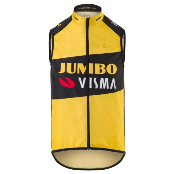

windser 2020 jumbo visma pro team sleeveless cycling jacket vest gilet clothing bicycle maillot ciclismo, Black