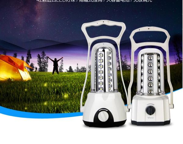 

led portable spotlight tent light 3500mah rechargeable hand light powerful portable lantern flashlight torch for camping lampe