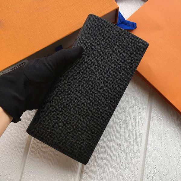 

mens designer wallet luxury womens wallet fashion brand card holders pu leather handbag paris plaid style long purse, Red;black