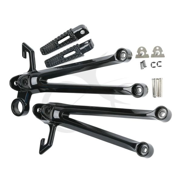 

rear passenger foot peg footrest bracket set for gsxr 1000 05-06 two colors