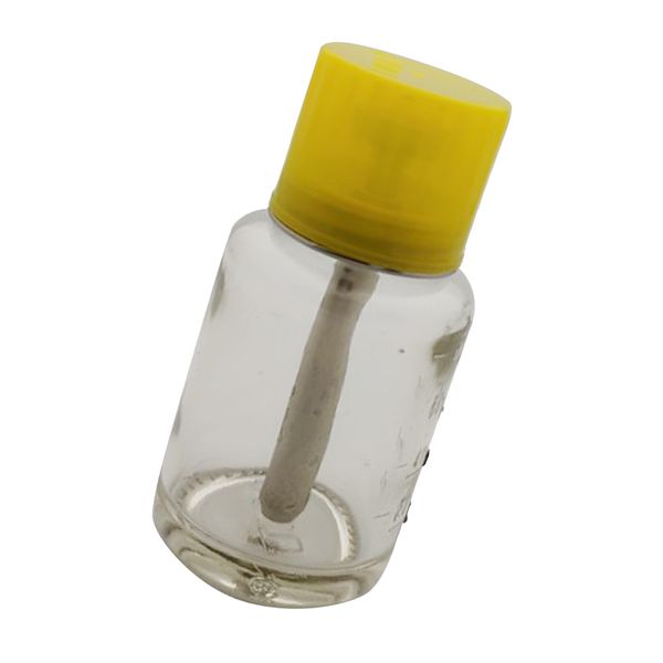 

empty press pump dispenser bottle container for nail polish makeup remover