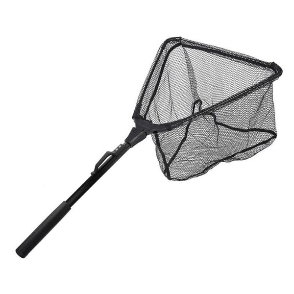 

portable single section triangle folding copy fishing nets dip landing net