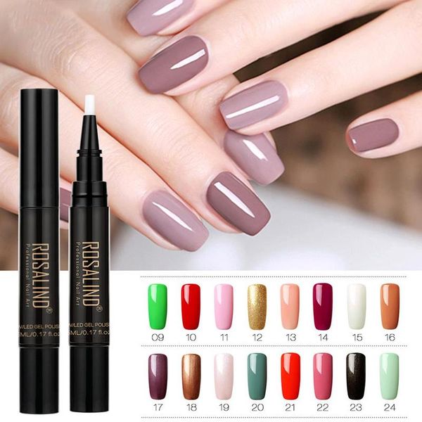 

5ml one step gel varnish pen uv gel nails special design pencil g7q7
