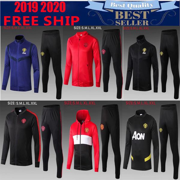 

19/20 men shirts football traning suit, Black