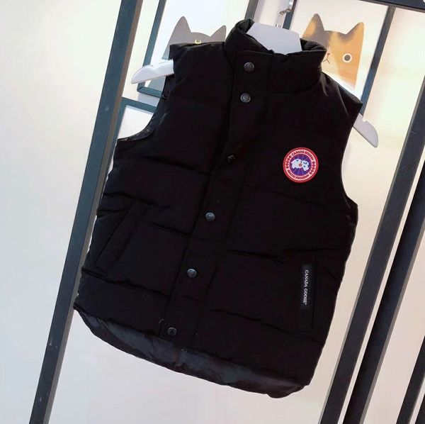 

бренд дети толстая жилет для мальчиков без рукавов куртки девочек активный карте значок вышивки верхняя одежда детей пальто верхней 2020 выс, Camo