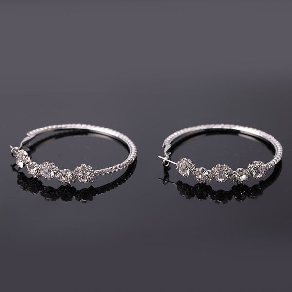 

ornaments lovely diamond ear nail exaggeration earring product, Golden