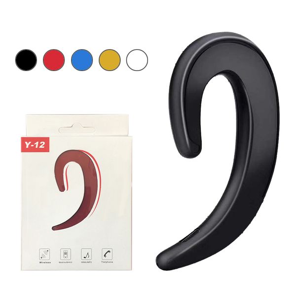 

Y-12 Wireless Bluetooth Headphones Mini Earphones Waterproof Bluetooth Earbuds Sports Stereo Headsets Bone Conduction Earphone With Mic