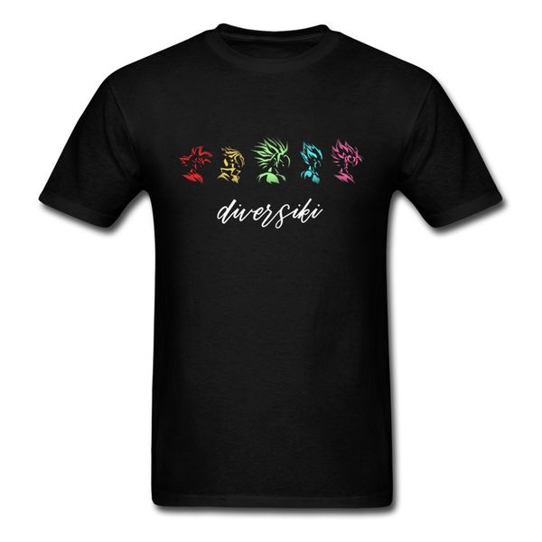 

новый diversiki погружение black men t shirt luxury o-образным вырезом 100% хлопок tshirt man fashion brand фитнес одежда top tee на заказ в, White;black