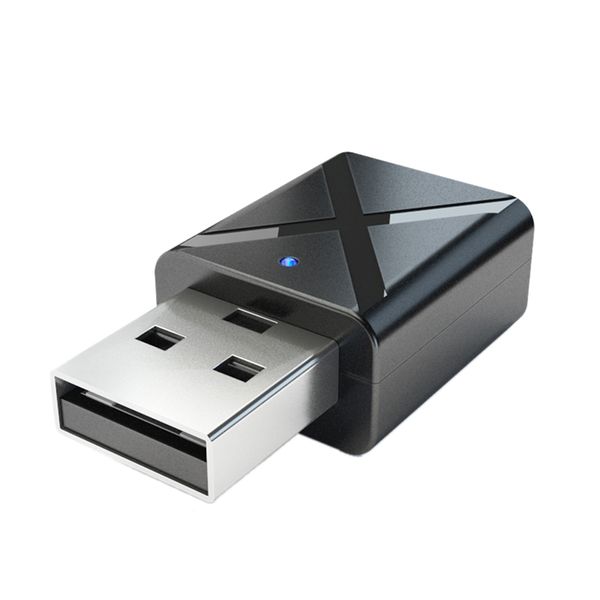 

usb bluetooth 5.0 2 in 1 transmitter receiver tv speaker earphone mini 3.5mm jack aux stereo wireless adapter bluetooth transmitter