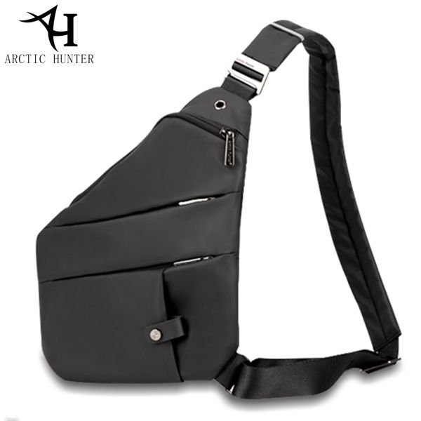 

arctic brand new design плечо crossbody сумки мужчины путешествия мода мужская сумка anti theft chest pack черный сумка-мессенджер