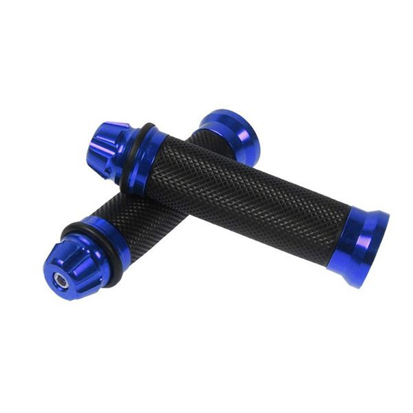 

2pcs universal rubber porous carved motorcycle handle grips for dirt bike pit bi