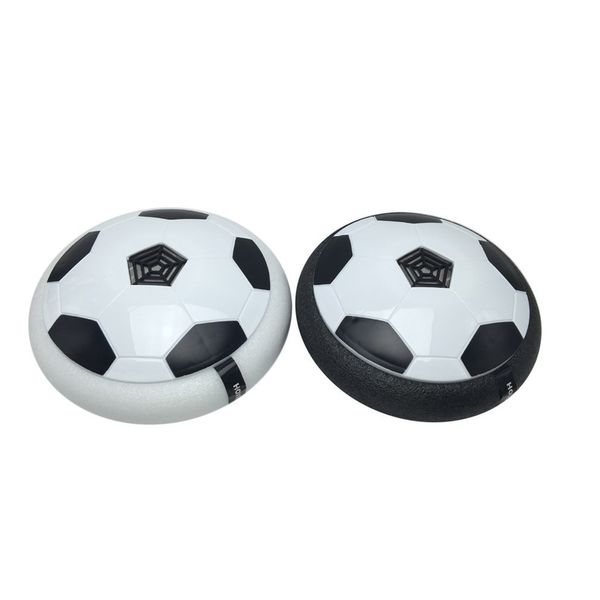 

18cm 1pc air power soccer ball hover ball funny led light flashing ball colorful disc indoor football toys for boys world soccer