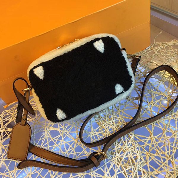

2020 handbags purses fashion bags crossbody bag lamb hair cowhide shoudler bags crossbody bag small high-quality