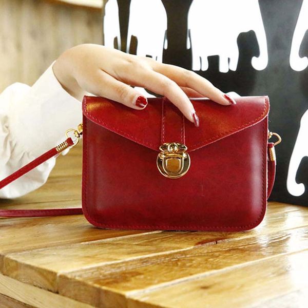 

luxury hasp leather shoulder bag for women fashion mini messenger handbags female casual flap bag solid crossbody bags