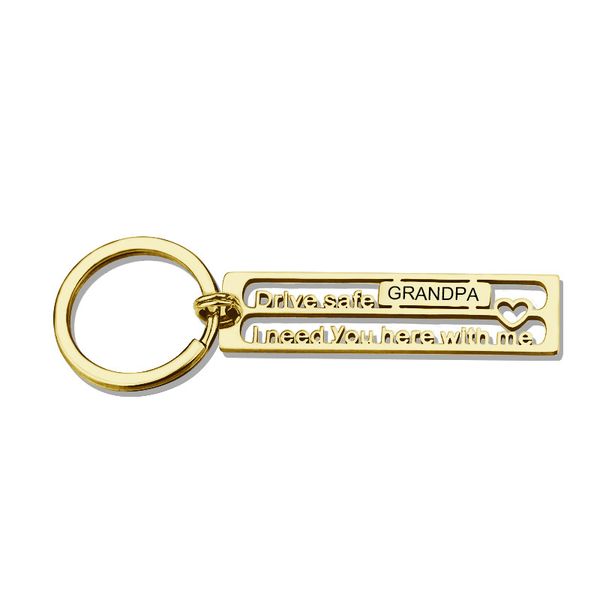 

imprinted i need your fashion key chain to work, Silver