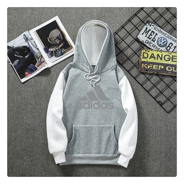 

hoodie fashion printing hooded sweater casual wild trend luxury hoodies, White;black