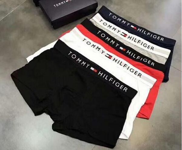

a4 brand designer men underwear men boxers breathable mens underwear branded boxers logo underwear male boxer -2xl pli4 pb9n 1he1, Black;white