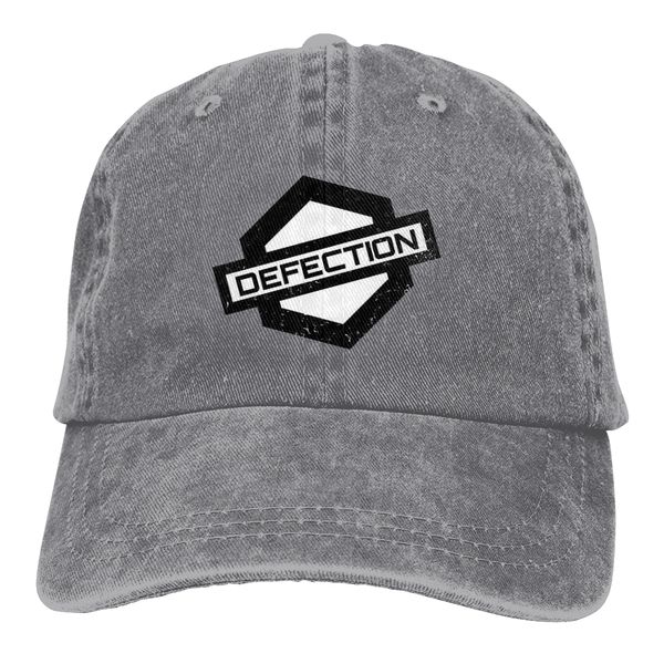 

defection rubber stamp vintage adjustable trucker cap for adult, Blue;gray