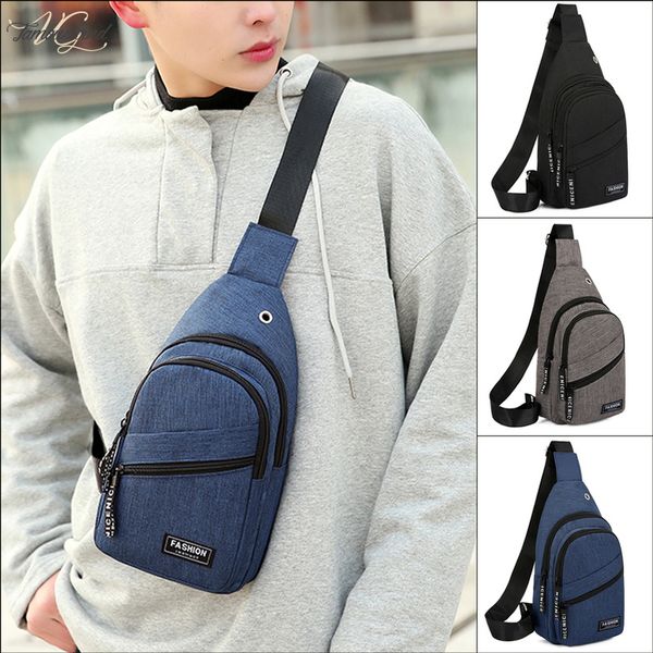 

местный сток мужчины грудь сумка защиты от угона sling пакет обычная usb зарядка порт satchel canvas shoulder bag