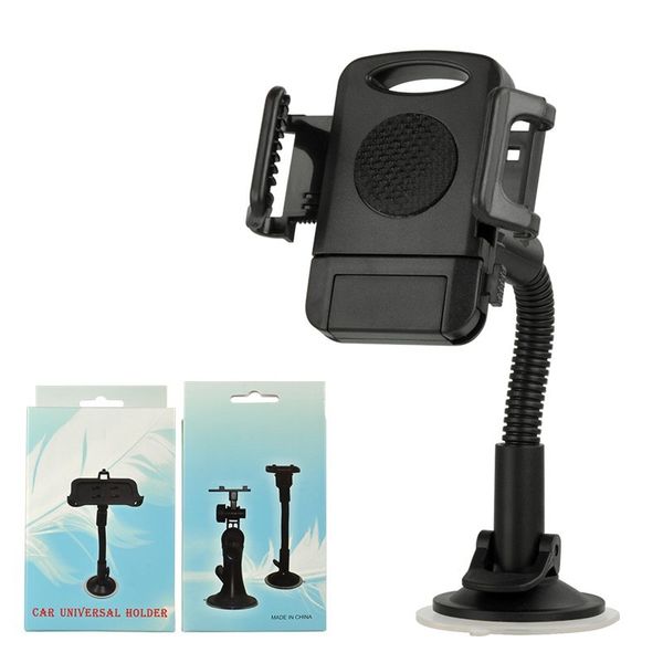 

universal windscreen car mount phone holder adjustable width windshield cradle for samsung note9 s9 iphone 8 x xs xr max plus cell phone