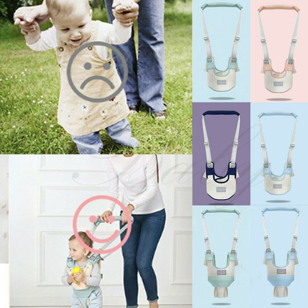 Neu Infant Kids Baby Safety Walking Belt Strap Harness Assistant Walker NEU^