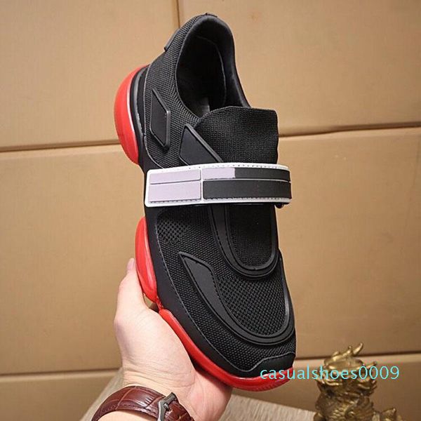 

mens designer shoes fashion latest designer sneakers unique design cloudbust sneakers size 38-44 model qlprl30 c09, Black