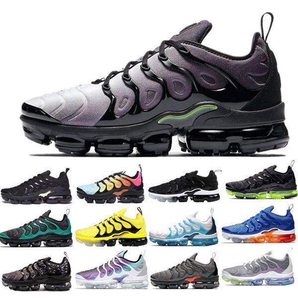 

game royal tn plus running shoes geometric black mens women designer triple white black grape grey and red megatron trainer sport sneakers, White;red