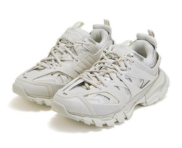 

2019 fashion designer track tess s 3.0 mens hiking shoes women white orange blue pink clunky casual sneaker shoes dad shoes chaussures, Black