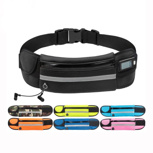 

sports bag running waist bag pocket jogging portable waterproof cycling bum outdoor phone anti-theft pack belt bags
