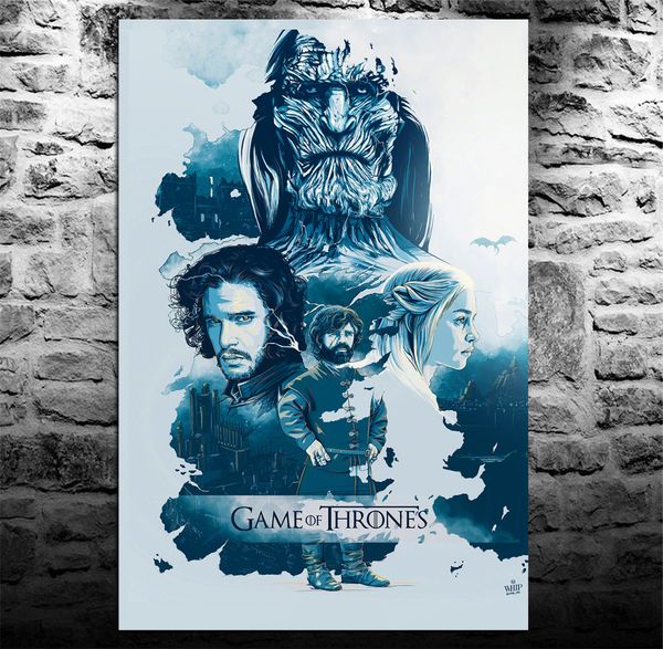 2020 Game Of Thrones Season 7 Poster Home Decor Hd Printed Modern