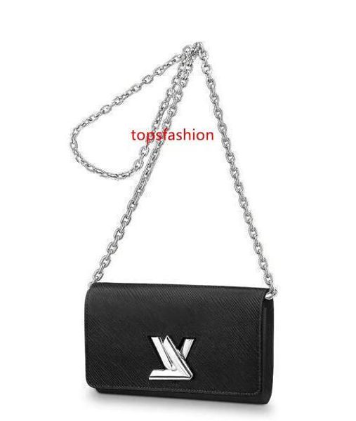 

wallet twist chain m62038 new women fashion shows exotic leather bags iconic bags clutches evening chain wallets purse