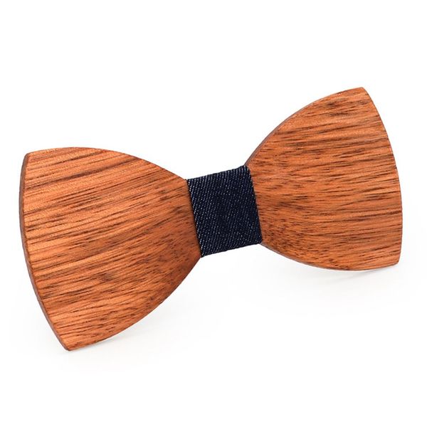 

handmade wooden decorative bow tie european and american popular unique design simple personality, Blue;purple