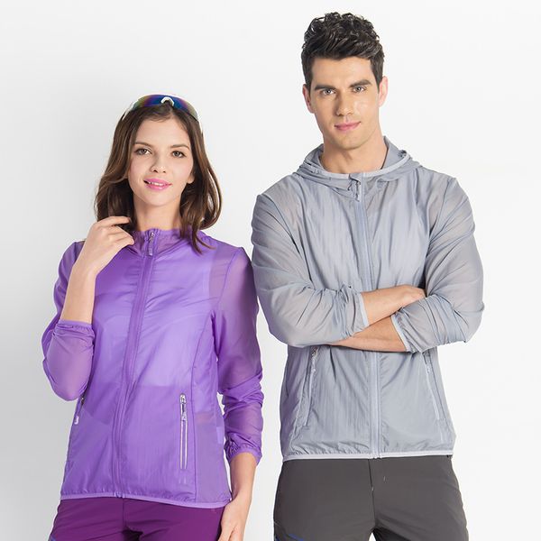 

dzrzvd new style wind shield men and women coat outdoor sports spring and summer ultrathin breathable skin dust coat, Tan;black
