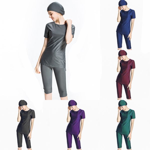 

plus size s-4xl burkinis islamic swimwear women girls muslim hijab modest islamic swimming suits bathing muslim swimwear islam