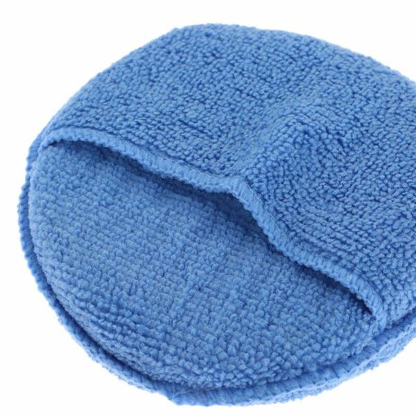 

blue sponge pad 10pcs auto polish foam cleaning cloth microfiber waxing
