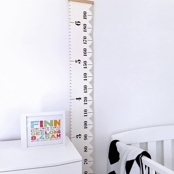 

wooden wall hanging baby child kids growth chart height measure ruler wall sticker for kids children room home decoration#20