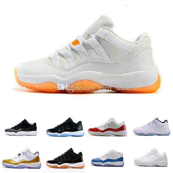 

11 women men basketball shoes low metallic gold closing ceremony navy gum blue university blue barons bred concord sneaker us 5.5-13s