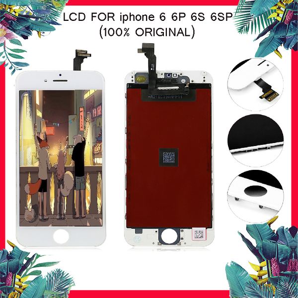 

100 original lcd di play for iphone 6 6 touch creen digitizer for iphone 6 plu 6 plu lcd a embly replacement repair part